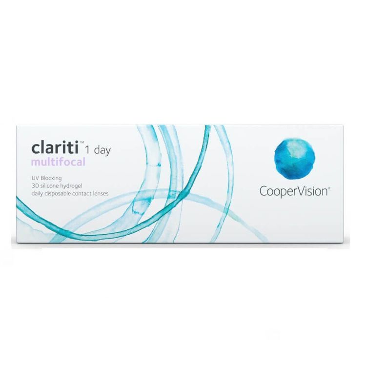 Εικόνα της Cooper Vision Clariti 1 Day Multifocal  Ημερήσιοι 30τμχ