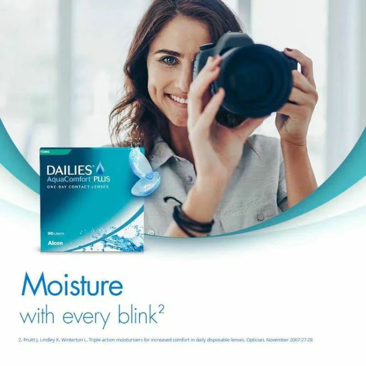 Picture of DAILIES AquaComfort Plus Alcon Daily Lenses 30 Pack